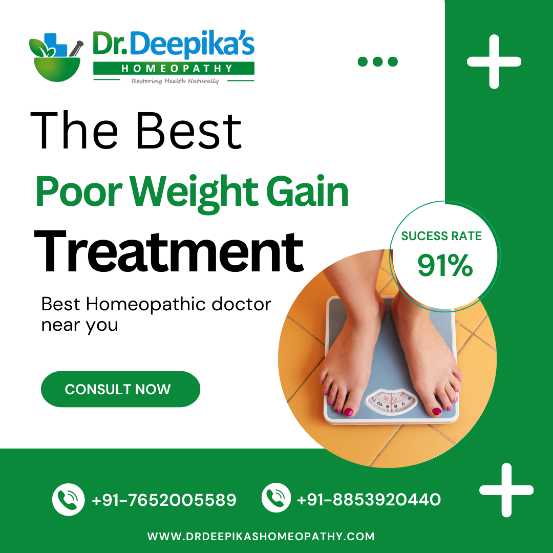 Get Affordable and Best Poor Weight Gain Treatment