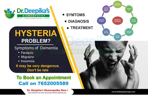  What is Hysteria or intolerable stress  & How it can cure naturally using homeopathy?