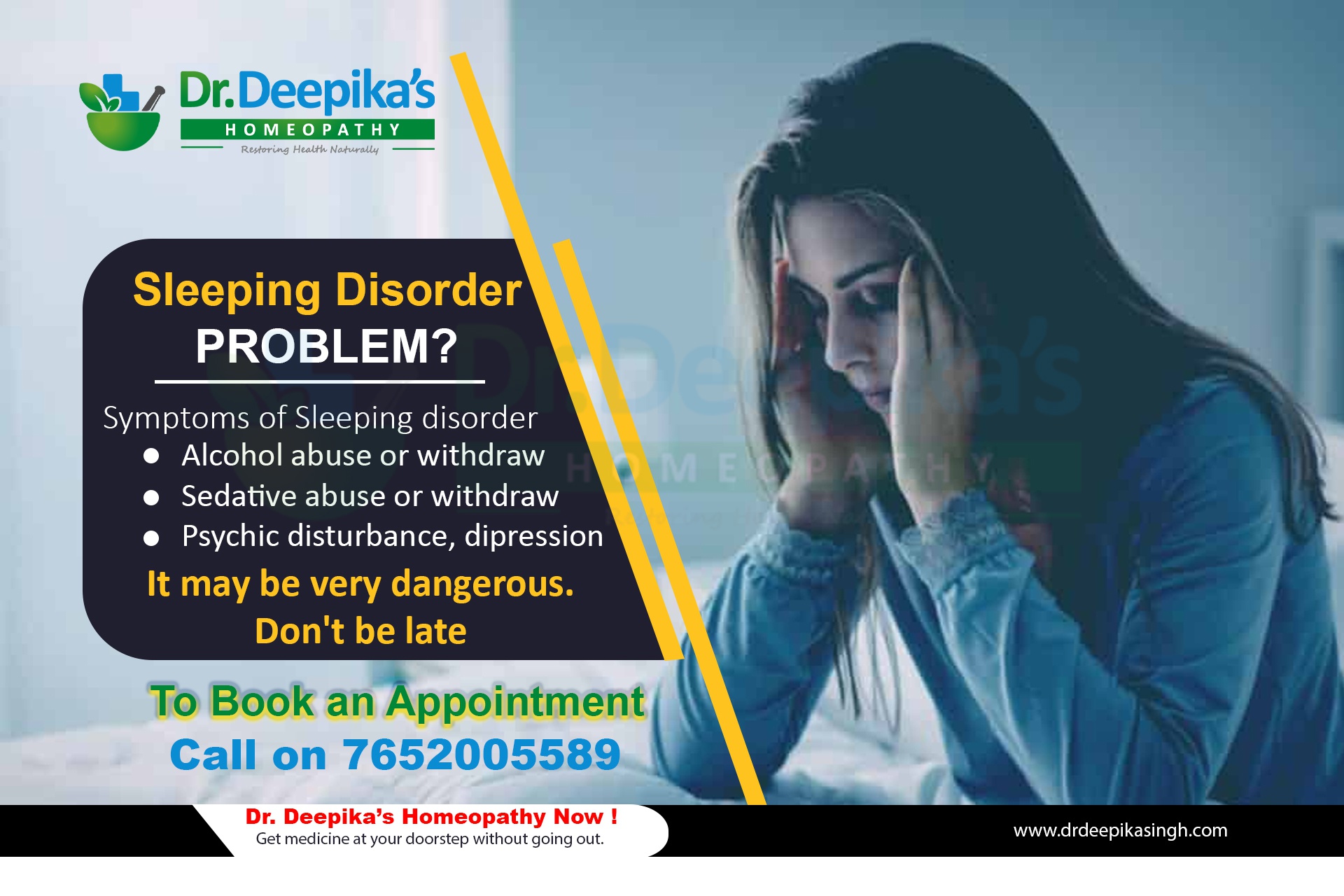 What is Sleeping disorder disease? & How it can cure naturally using homeopathy?