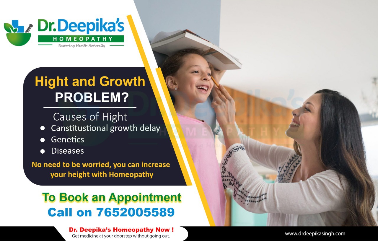 Hight and growth problem? & How it can cure naturally using homeopathy?