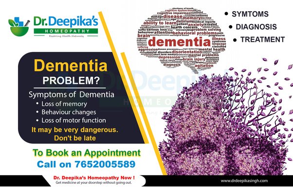  What is Dementia or gradual loss of mental power  & How it can cure naturally using homeopathy?