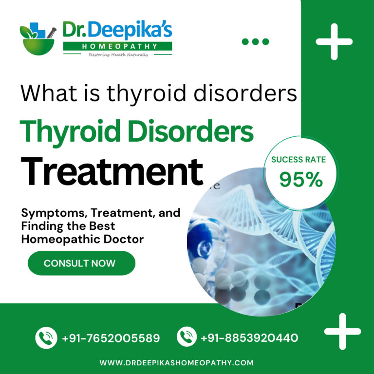 Understanding Thyroid Disorders Symptoms, Treatment, and Finding the Best Homeopathic Doctor by Dr. Deepika's Homeopathy