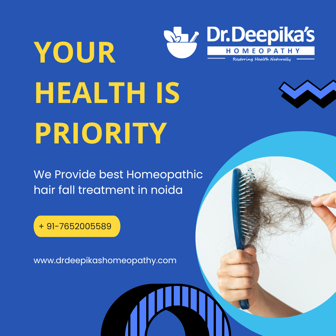 Homeopathic hair fall treatment in noida