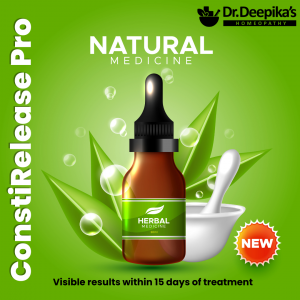 ConstiRelease Pro Kit: A Complete Natural Solution for Your Constipation : By Dr. Deepika's Homeopathy