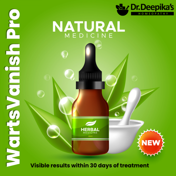 WartsVanish Pro: A Complete Natural Solution for Your Warts : By Dr. Deepika's Homeopathy