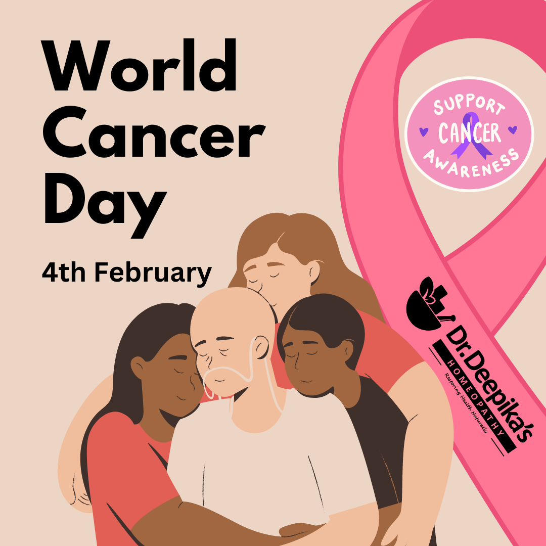 Empowering Health on World Cancer Day: A Holistic Approach by Dr. Deepika’s Homeopathy